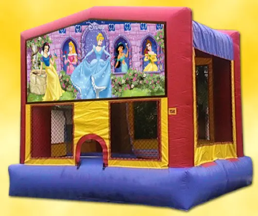 Kids' jump house with princess design